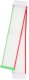 GlacierX pasek do smartwatcha Grip Strap Nylon Ice White Biel lodowca + czerwony i zielony 22mm 4