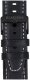 GlacierX pasek do smartwatcha Classic Leather Black 22mm 3