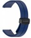 GlacierX pasek do smartwatcha Silicone Magnetic Buckle Midnight Blue Szafirowy 22mm 2
