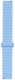 GlacierX pasek do smartwatcha Silicone Magnetic Wave Creamy Sky Śmietankowo-błękitny 22mm 3