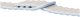 GlacierX pasek do smartwatcha Silicone Magnetic Wave Creamy Sky Śmietankowo-błękitny 22mm 4