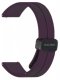 GlacierX pasek do smartwatcha Silicone Magnetic Buckle Violet Fruit Bakłażanowy 22mm 2
