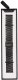 GlacierX Bransoleta do smartwatcha Classic Black Steel Czarna 22mm 1