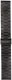 GlacierX Bransoleta do smartwatcha Classic Black Steel Czarna 22mm 2