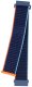 GlacierX Pasek do smartwatcha Grip Strap Nylon Ocean Blue Atramentowo-pomarańczowy 22mm 3