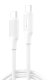 Kabel USB Jokade Nowy Encore Energy MD-60CC1W 100 cm 2x USB-C PD 60 W Biały 1