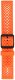 GlacierX pasek do smartwatcha Silicone Air Dot Vibrant Orange Pomarańczowy 22mm 1