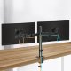 Neomounts Uchwyt Biurkowy na 2 monitory 17" - 32" Triadyn DuoClamp TRD-BLK-2ST-17"-32" Nowy 3