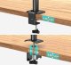 Neomounts Uchwyt Biurkowy na 2 monitory 17" - 32" Triadyn DuoClamp TRD-BLK-2ST-17"-32" Nowy 7