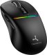 Mysz Triadyn Bezprzewodowa Mysz Biurowa ENCELADUS Bluetooth 2.4 GHz RGB 3200 DPI PA3207 Czarna 4