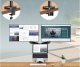Triadyn Uchwyt Biurkowy TriMount na Dwa Monitory i Laptopa Ergonomiczny Regulowany Obrotowy TRD-BLK-3AL-13"-32" 6