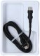 Kabel USB ForCell kabel Encore Energy USB-C 3A przewód QC PD 60W do ładowania i transferu danych 100 cm czarny EE40-CC 3
