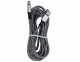 Kabel USB ForCell kabel Encore Energy USB-C x2 3A przewód QC PD 60W do ładowania i transferu danych 300 cm braided czarno-biały EE118-CC 5