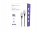 Kabel USB ForCell kabel Encore Energy USB-C x2 3A przewód QC PD 60W do ładowania i transferu danych 300 cm braided czarno-biały EE118-CC 7