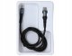 Kabel USB ForCell kabel Encore Energy USB-C x2 3A przewód QC PD 60W do ładowania i transferu danych 100 cm braided czarny EE103-CC 5