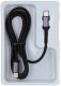 kabel Encore Energy USB-C x2 5A przewód QC PD 100W do ładowania i transferu danych 100 cm braided czarny EE121-CC-1M 3