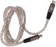 ForCell Podświetlany kabel Encore Energy RGB USB-C x2 przewód QC PD 3A 60W do ładowania i transferu danych 100 cm EE130-CC 1