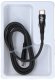 Kabel USB ForCell kabel Encore Energy USB-C x2 5A przewód QC PD 240W do ładowania i transferu danych 100 cm braided szary EE160-CC 3