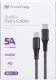 Kabel USB ForCell kabel Encore Energy USB-C x2 5A przewód QC PD 240W do ładowania i transferu danych 100 cm braided szary EE160-CC 4