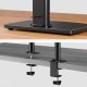 Triadyn Podstawka Noga Uchwyt Biurkowy SoloBase C do Pojedynczego Monitora Telewizora 13-32" Regulowany Obrotowy TRD-BLK-C1ST-13"-32" 3