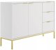 Komoda AUSTIN 150 biała/złota KOCOT MEBLE 2