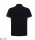 PORA210WK - polo męskie, krótki rękaw ze ściągaczami, 2 guziki, boczne rozcięcia, 65% poliester 35% bawełna - czarny 2XL 2