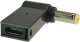 Polion Adapter USB-C do zasilania laptopa z gniazdem 5,5x2,5mm 2