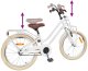 vidaXL vidaXL Rower Dziecięcy 22 Cali od 7 do 12 lat Biały 7
