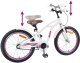 vidaXL vidaXL Rower Dziecięcy 20 Cali dla dzieci w wieku 6-11 lat Biały 7