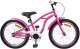 vidaXL Rower Dziecięcy 22 Cali 7-12 Ciemny Róż 1