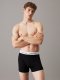 Calvin Klein 0000U2662G-001-M, Boxer briefs, Boxer, Adult, Male, Black, White, Monochromatic 2