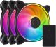 Wentylator Cooler Master MasterFan MF120 Halo 2 Czarny 3-pack + Hub (MFL-B2DN-213P2-R2) 1