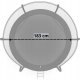 Trampolina ogrodowa Funfit 4798 z siatką wewnętrzną 6 FT 183 cm 6