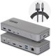 Stacja/replikator StarTech STARTECH.COM USB-C Dockingstation Dual 4K 60Hz HDMI MST Dock 100W Power Delivery ładowanie laptopa bez sterowników Windows 1