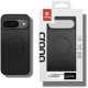 Crong Hybrid Matte Magnetic - Etui MagSafe Google Pixel 9 (czarny) 4