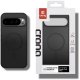 Crong Hybrid Matte Magnetic - Etui MagSafe Google Pixel 9 Pro (czarny) 4
