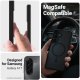 Crong Crong Hybrid Matte Magnetic - Etui MagSafe Samsung Galaxy A17 (czarny) 4
