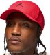 Nike Czapka JORDAN Nike z daszkiem Jumpman Rise r M/L Czerwona 2