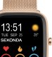 Smartwatch męski Sekonda 30220 różowe złoto bransoleta 4