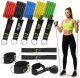 Gumy oporowe do ćwiczeń zestaw 5 szt. ekspanderów, taśmy fitness, kolorowe UNIWERSALNY 1