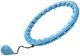 Hula hop z obciążeniem 24 elementy składane, z wypustkami do treningu cardio i fitness, niebieskie UNIWERSALNY 5