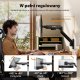 SENSE7 Uchwyt do ściany na monitor 17"-32" HANG Light WALL ARM 4