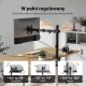 SENSE7 Uchwyt biurkowy na monitor 17"-32" FLOAT Light ARM 3