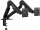 SENSE7 Uchwyt biurkowy na 2 monitory 17"-32" HANG DOUBLE Light 10