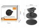 Szybkozłączka SunnyLife Uchwyt Szybkozłączka 1/4"" + Baza Na Magnes Do Insta360 X4 Air X5 Ace Pro 2 / Dz-142-d 3