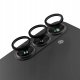 Zestaw szkieł na aparat do Samsung Galaxy S26 Plus czarna ramka 1