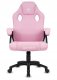 Fotel obrotowy do biurka CARRERA M FULL PINK FABRIC 2
