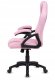 Fotel obrotowy do biurka CARRERA M FULL PINK FABRIC 3