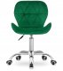 Krzesło obrotowe VASTO OFFICE VELVET GREEN 2