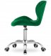 Krzesło obrotowe VASTO OFFICE VELVET GREEN 4